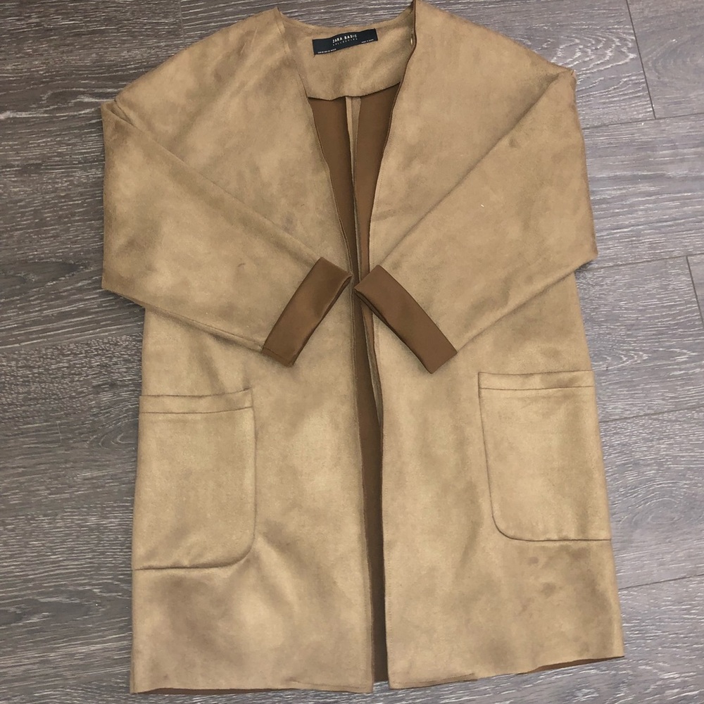 Zara Suede Coat